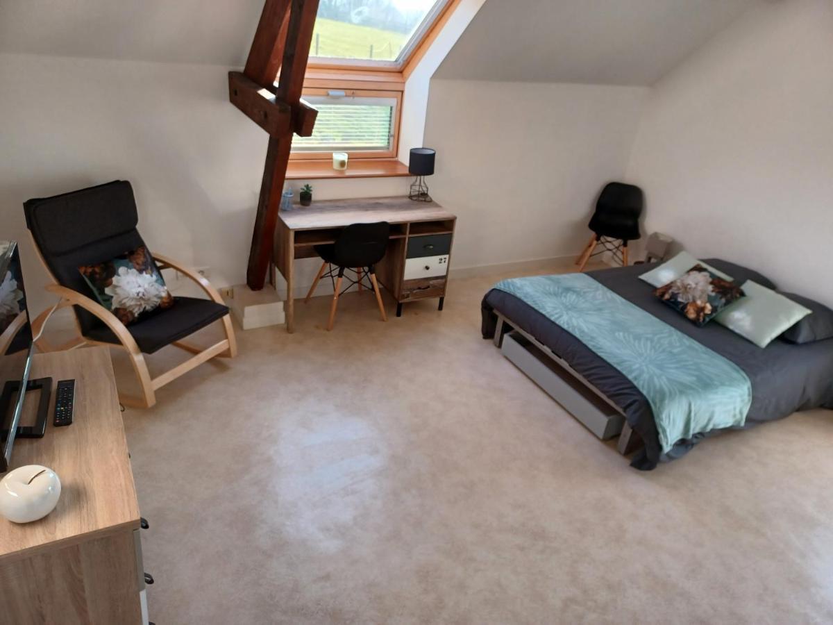Joli Appartement Avec Vue Sur La Baie Avranches Eksteriør billede
