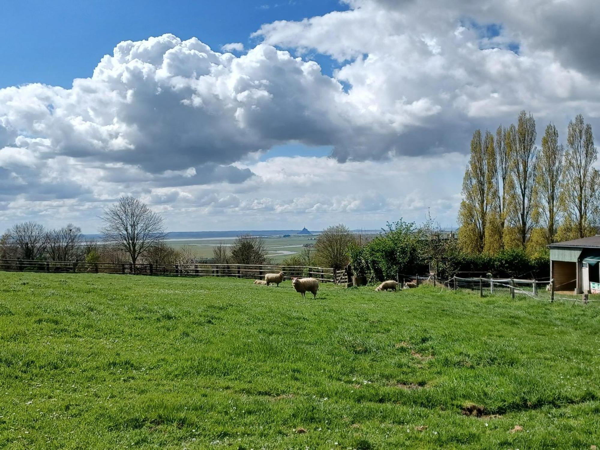 Joli Appartement Avec Vue Sur La Baie Avranches Eksteriør billede